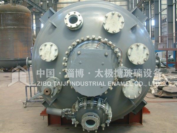 Closed lined glass reactor5 Closed lined glass reactor5