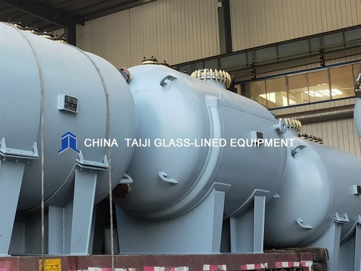 Horizontal Glass-lined Storage Tanks with Jacket-06